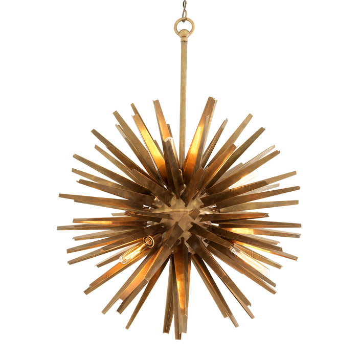 Bailey 140844 - Chandelier Huxley L Brass Vintage