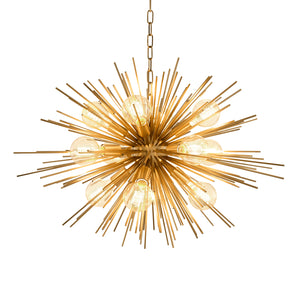 Bailey 140847 - Chandelier Fabrice Brass Bailey Bailey - The Lamp Company