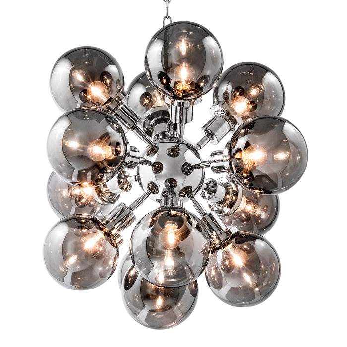 Bailey 140849 - Chandelier Carlisle Nickel Smoke