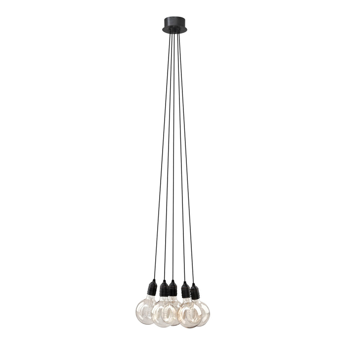 Bailey 140885 - Pendant Julian S Brass 5 Bulbs