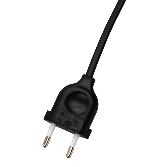 Bailey 141088 - Cord with European plug Black 200cm