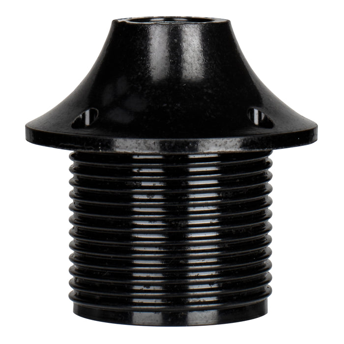 Bailey 141401 - Lampholder E27 Thread+Cap Black