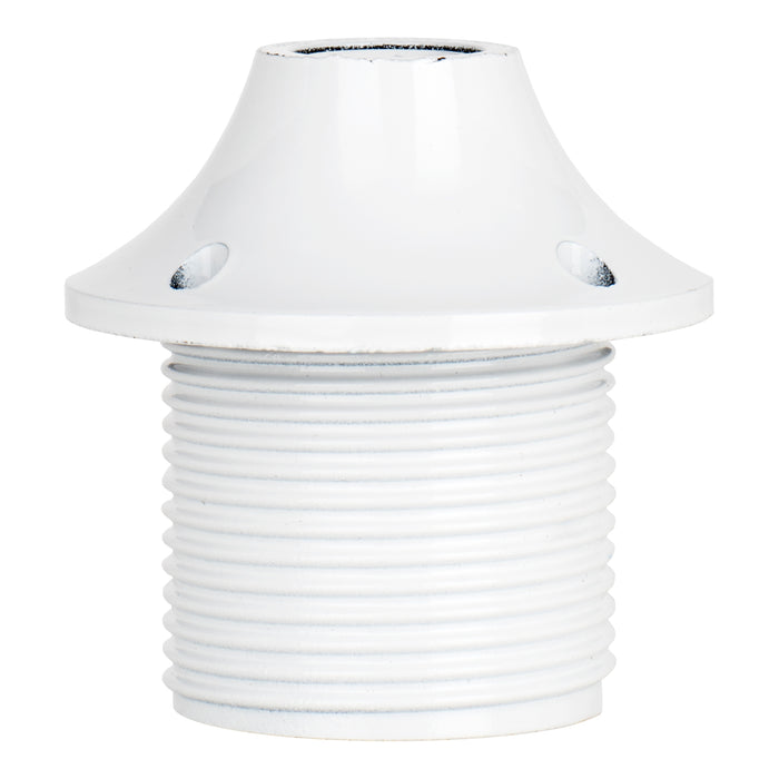 Bailey 141402 - Lampholder E27 Thread+Cap White