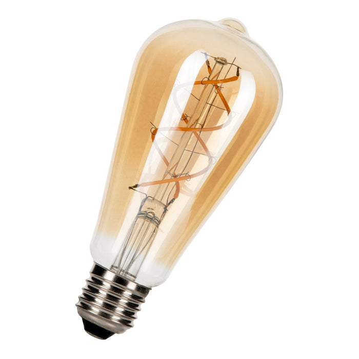 Bailey - 144336 - SPIRALED Basic ST64 E27 DIM 5W (27W) 280lm 820 Gold