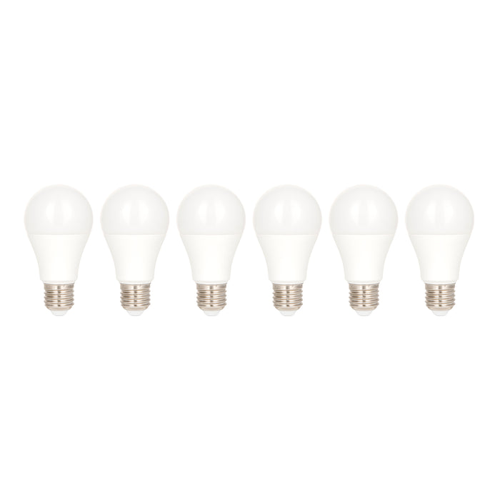 Bailey - 144582 - EcoPack 6pcs LED A60 E27 6W (42W) 510lm 827 Opal