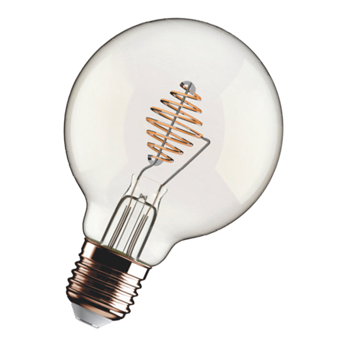 Bailey 142246 - LED Metal Spiral G95 E27 5.5W 2700K Clear