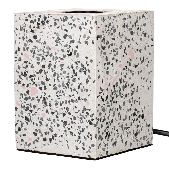 Bailey - 142538 - Table Lamp E27 Terrazzo White