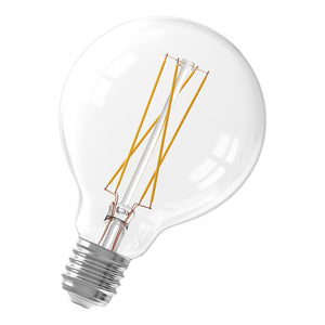 Bailey 142742 - LED Filament G95 E27 240V 6W 2300K Clear Dimm Bailey Bailey - The Lamp Company