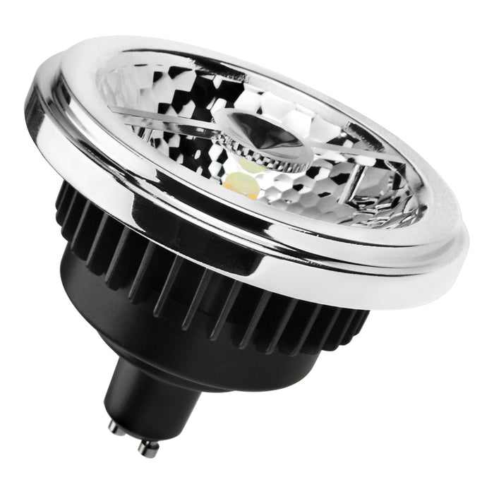 Bailey - 142801 - LED Spot Black SCOB AR111 GU10 15W 800lm 940 40D DIM