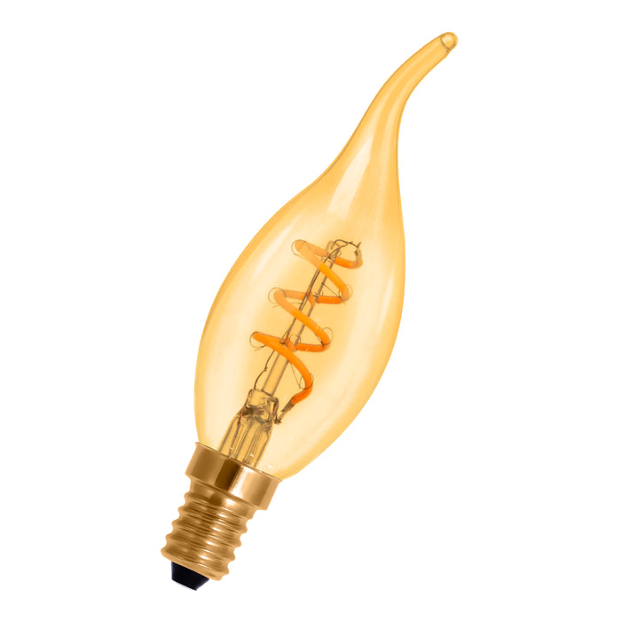 Bailey - 145006 - SPIRALED Mary C35 Cosy E14 DIM 2.2W 130lm 919 Gold