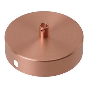 Bailey 142923 - Ceiling Cup Metal Satin Copper 1 hole dia 100mm Bailey Bailey - The Lamp Company