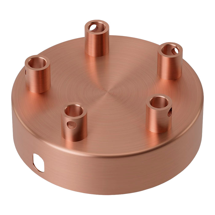 Bailey 142925 - Ceiling Cup Metal Satin Copper 5 holes dia 100mm