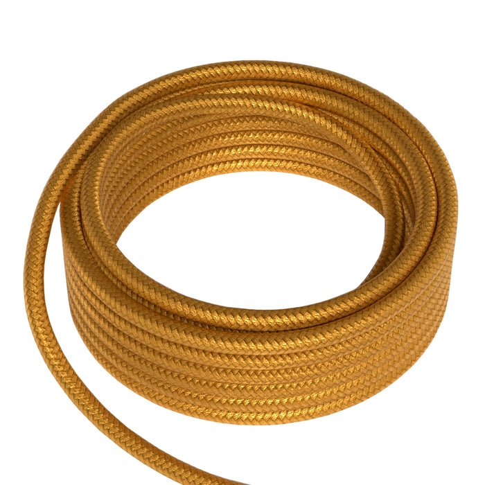 Bailey - 143881 - Textile Cable 2C 50M Gold