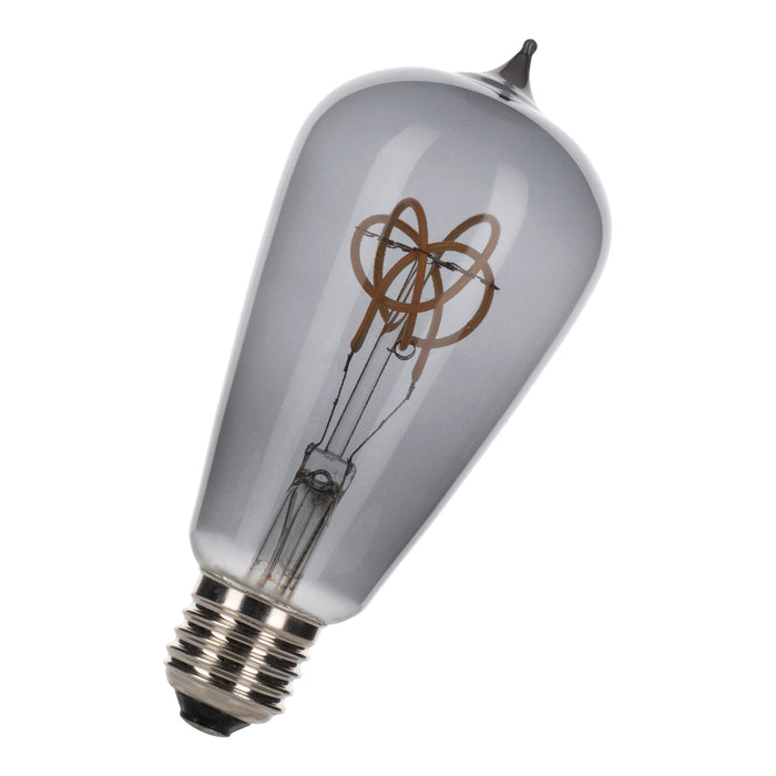 Bailey - 143035 - SPIRALED Nostalgic ST64 E27 DIM 4W (11W) 80lm 922 Black