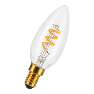 Bailey - 143315 - SPIRALED Basic C35 E14 DIM 3W (20W) 190lm 822 Clear Light Bulbs Bailey - The Lamp Company