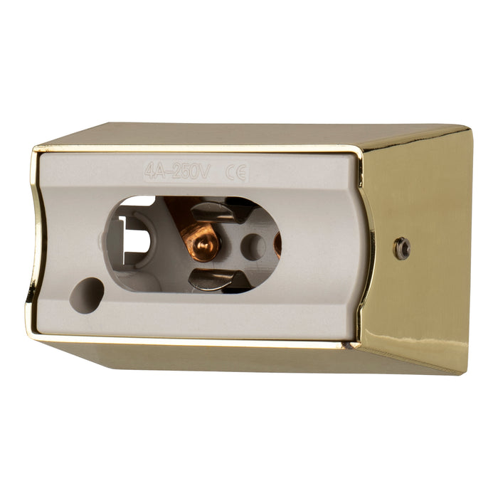 Bailey - 144035 - Lampholder S14d Metal Gold