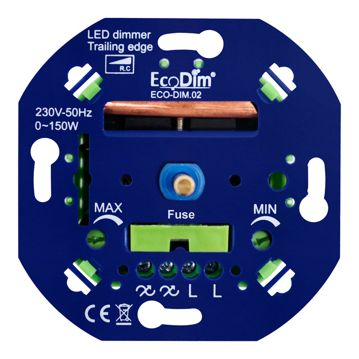 Bailey - 144246 - EcoDim ECO-DIM.02 LED Dimmer 0-150W Phase Cut (RC)