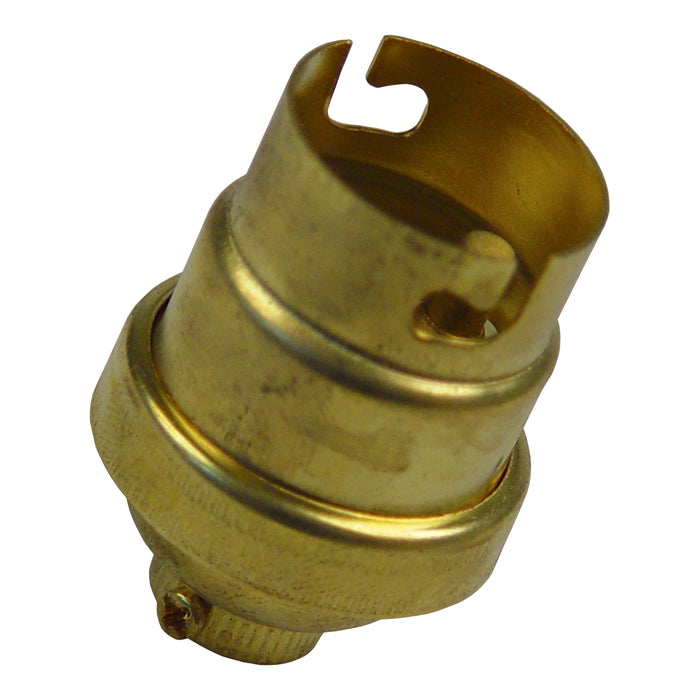 Bailey - 144397 - Lampholder B22d Brass 3/8"K