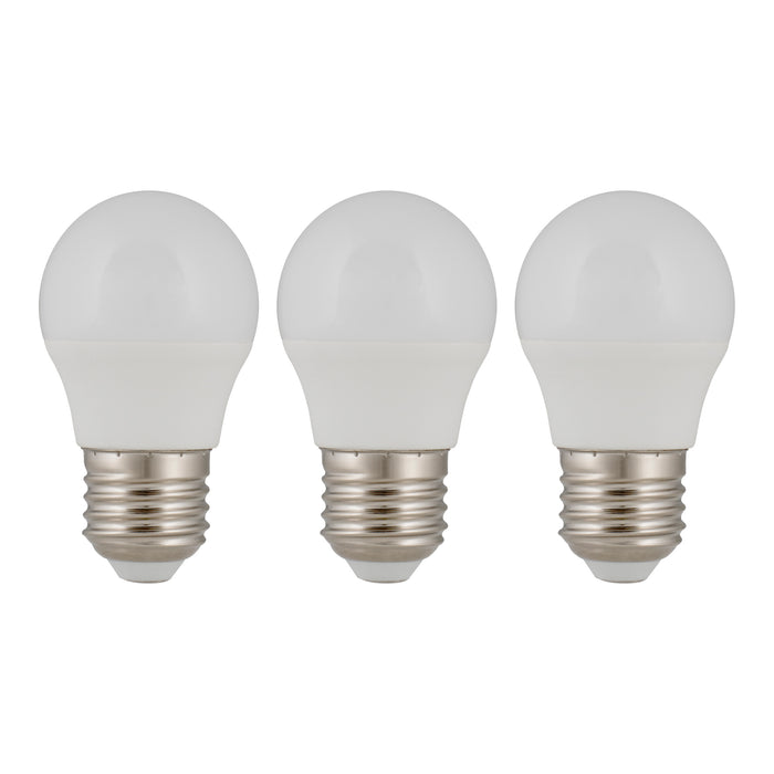 Bailey - 144616 - EcoPack 3pcs LED G45 E27 3W (25W) 250lm 827 Opal