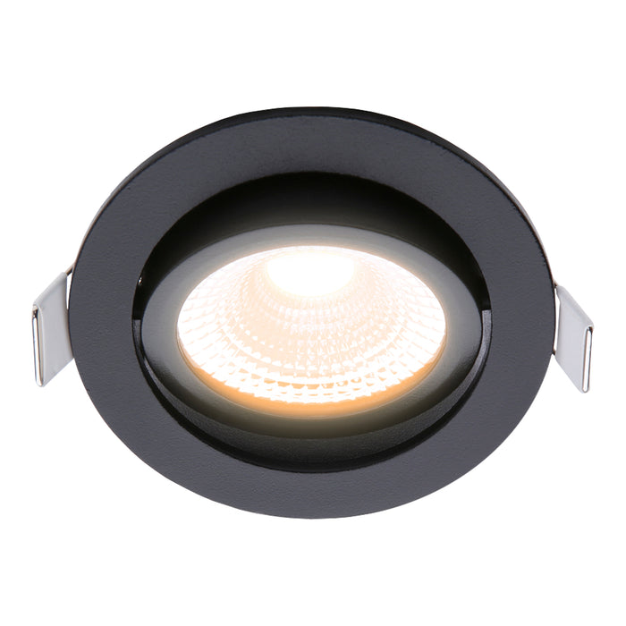 Bailey - 144938 - ED-10023 LED Spot 5W WarmDim Round Black IP54 60D Adj.