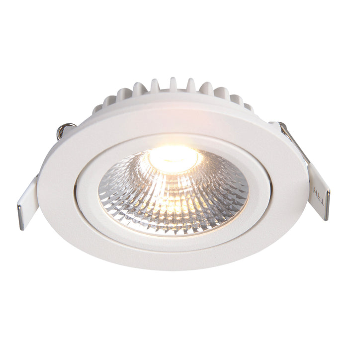 Bailey - 144942 - ED-10028 LED Spot 5W DIM 2700K Round White IP54 60D Adj.