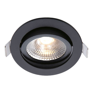 Bailey - 144943 - ED-10029 LED Spot 5W DIM 2700K Round Black IP54 60D Adj. Light Bulbs EcoDim - The Lamp Company