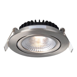 Bailey - 144944 - ED-10030 LED Spot 5W DIM 2700K Brushed Nickel IP54 60D Adj. Light Bulbs EcoDim - The Lamp Company