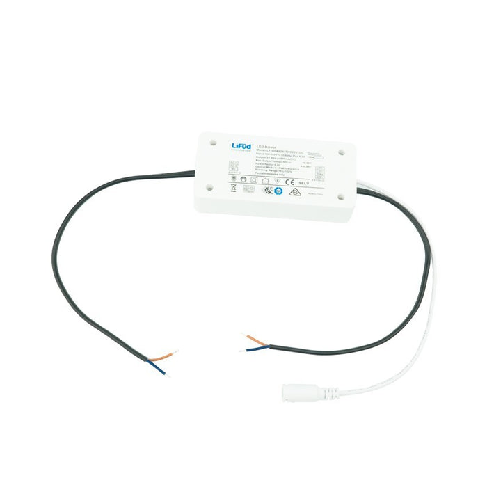 LIFUD DALI Dimmable Driver Jack Connection 27-42V DC 18W Non flicker LF-GDE023YF