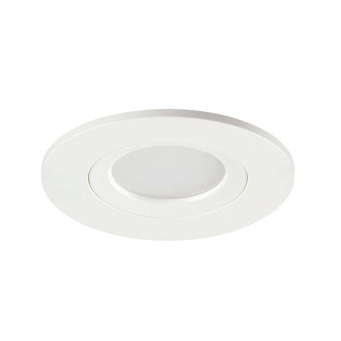 Integrated LED IP65 Fixed Downlight White 6.5W 3000K 100 Degrees Beam Angle Sylvania