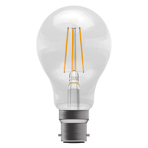 4W LED Filament Clear GLS BC 2700K  Other - The Lamp Company