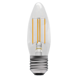 4W LED Filament Clear Candle ES 2700K  Other - The Lamp Company