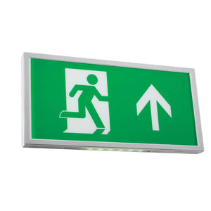 3W Spectrum LED Emergency Slim Exit Sign 6500K Including Up Legend Maintained/Non Maintained  Other - The Lamp Company