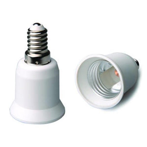 Adaptor - E14 to E27 White  Other - The Lamp Company