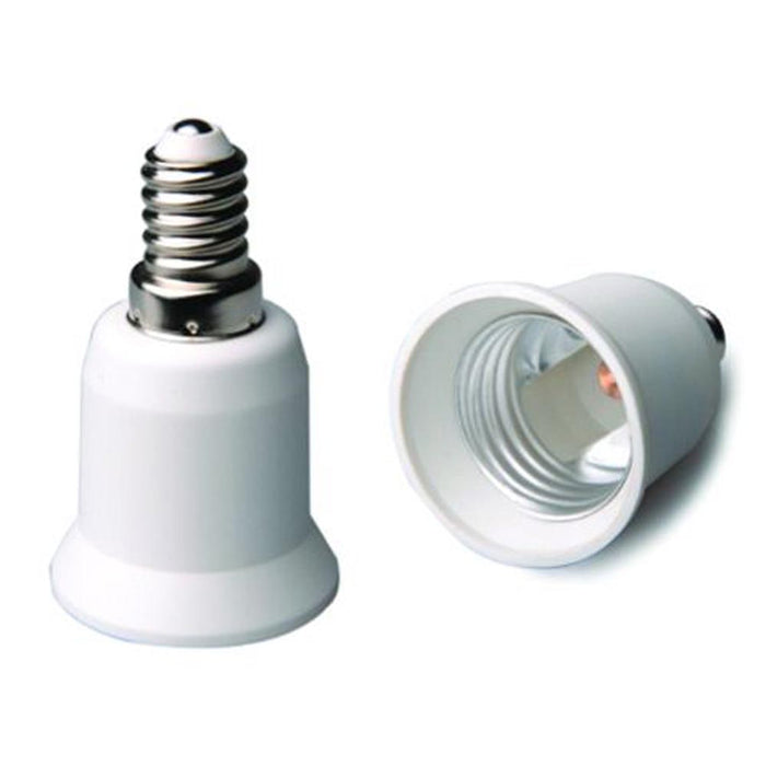 Adaptor - E14 to E27 White