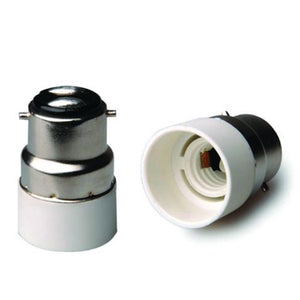 Adaptor - B22d to E14 White  Other - The Lamp Company