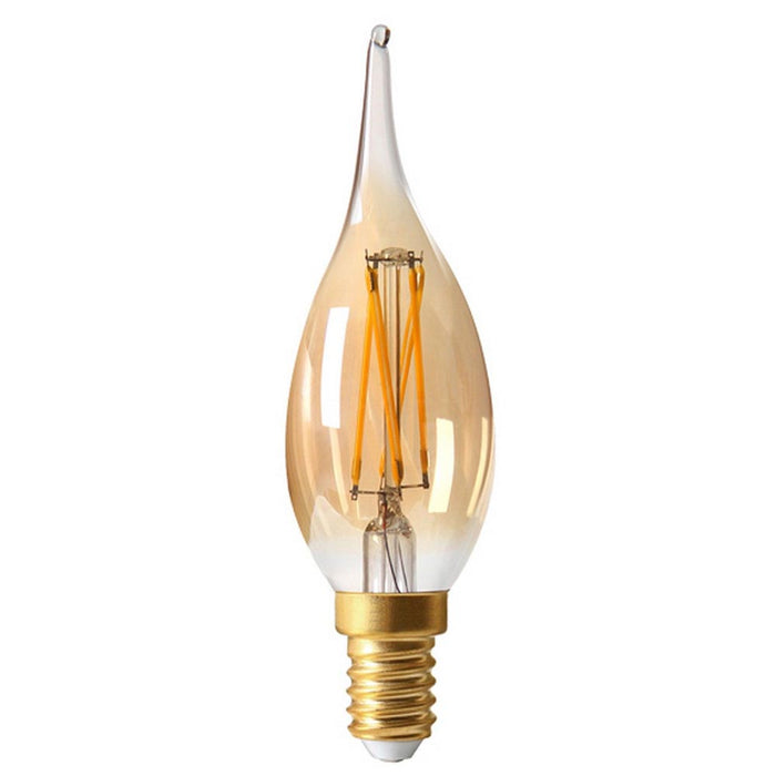 Girard Sudron GS4 LED Filament Candle 5W Gold E14 Very Warm White