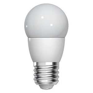 GE LED P45 6W ES Very Warm White Opal Dimmable