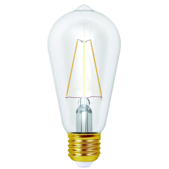 Girard Sudron LED Edison Filament 4W 400lm E27 ST64 Clear Ecowatts