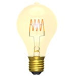 4W LED Vintage Soft Coil Amber GLS ES 2000K Dimmable  Other - The Lamp Company