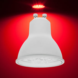 LED 240v 7w GU10 Red