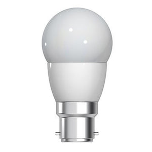 GE LED P45 4W BC Very Warm White Opal Dimmable