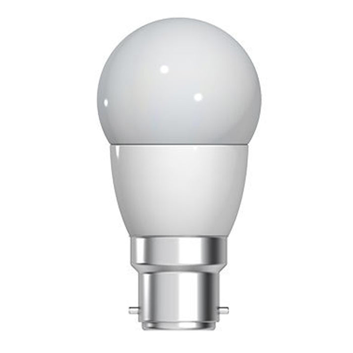 GE LED P45 4W BC Very Warm White Opal Dimmable