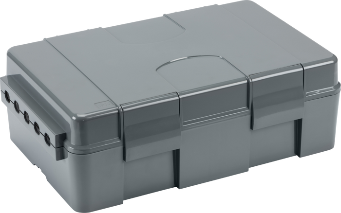 Knightsbridge JB55 - IP55 Weatherproof Garden box - grey