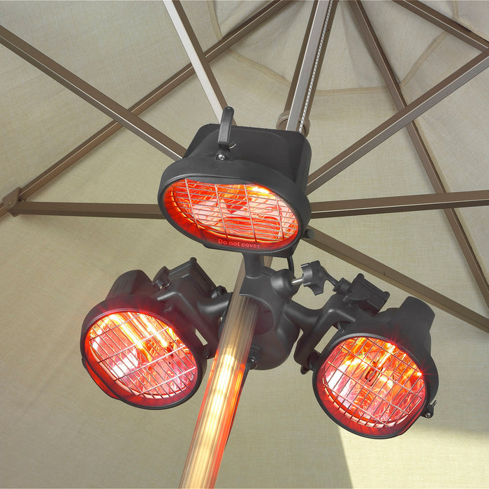 1.5kW Infra-red Domestic Parasol Heater.