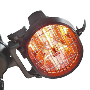 1.5kW Infra-red Domestic Parasol Heater. Heaters leisure heating - The Lamp Company