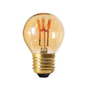 Girard Sudron LED Loop Filament Golfball 2W E27 Amber Very Warm White