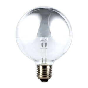 Energy Saving Crown Silvered 95mm 230V 42W(56W) E27