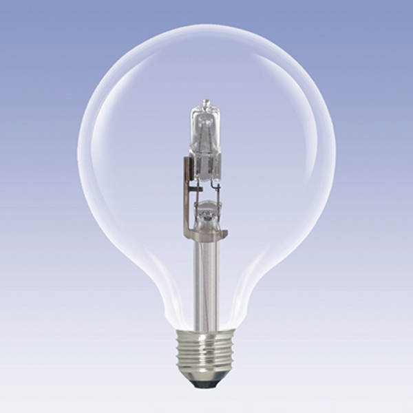 Eco-Halogen 125mm Round 230V 28W E27 Clear