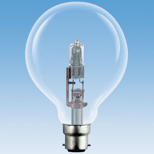 Eco-Halogen 95mm Round 230V 28W B22d Clear