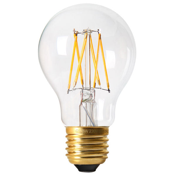 Girard Sudron LED Filament GLS 8W 240V E27 Clear Very Warm White Dimmable